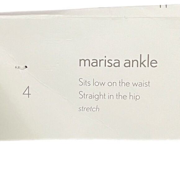 Ann Taylor Loft Marisa Ankle Linen Cotton Blend Plum Stretch Pants NWT sz 4 - Picture 15 of 16